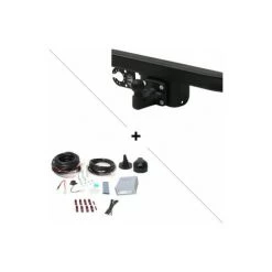 PEUGEOT PSP Attelage Peugeot Boxer Plateau (06/06-) Standard + Faisceau Universel 7 Broches + Boitier électronique