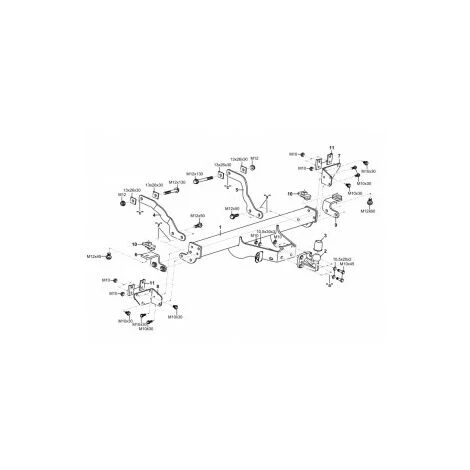 PEUGEOT PSP Attelage Peugeot Boxer Plateau (06/06-) Standard + Faisceau Universel 7 Broches + Boitier électronique 2 PEUGEOT PSP Attelage Peugeot Boxer Plateau (06/06-) Standard + Faisceau Universel 7 Broches + Boitier électronique – Image 2
