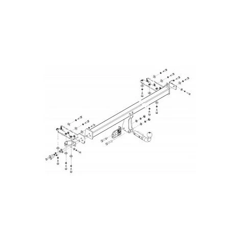 PEUGEOT PSP Attelage Nissan X-Trail (09/01-05/07) Col De Cygne 2 PEUGEOT PSP Attelage Nissan X-Trail (09/01-05/07) Col De Cygne – Image 2