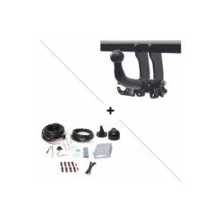 PEUGEOT PSP Attelage Toyota ProAce City + City Verso 4403mm (05/19-) RDSOH + Faisceau Universel 7 Broches + Boitier électronique