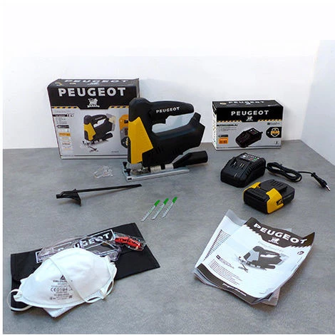 PEUGEOT PSP Scie Sauteuse Sans Fil ENERGYSAW-J18V - 2 Ah 18V Avec Chargeur Et Batterie 2 PEUGEOT PSP Scie Sauteuse Sans Fil ENERGYSAW-J18V - 2 Ah 18V Avec Chargeur Et Batterie – Image 2