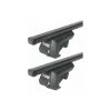 PEUGEOT PSP Barres De Toit Peugeot Partner 2 Court Utilitaire (07/08-06/18) Thule SquareBar Acier