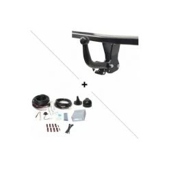 PEUGEOT PSP Attelage Peugeot 206 Plus (05/09-12/12) Col De Cygne + Faisceau Universel 7 Broches + Boitier électronique