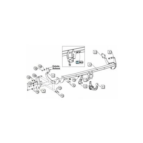 PEUGEOT PSP Attelage Peugeot 508 SW (03/11-12/18) RDSOV 2 PEUGEOT PSP Attelage Peugeot 508 SW (03/11-12/18) RDSOV – Image 2