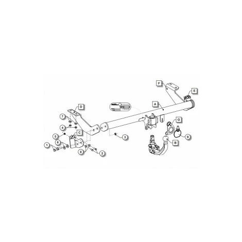 PEUGEOT PSP Attelage Peugeot 3008 (06/09-10/16) RDSOV 2 PEUGEOT PSP Attelage Peugeot 3008 (06/09-10/16) RDSOV – Image 2