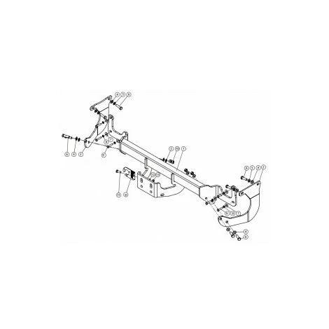 PEUGEOT PSP Attelage Peugeot Expert III (05/16-) Standard 2 PEUGEOT PSP Attelage Peugeot Expert III (05/16-) Standard – Image 2