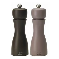 PEUGEOT PSP Peugeot Ref 2/33293 TAHITI HIVER Duo Moulins à Poivre/sel Bois Café/Praline 5,2 Cm Lot De 2