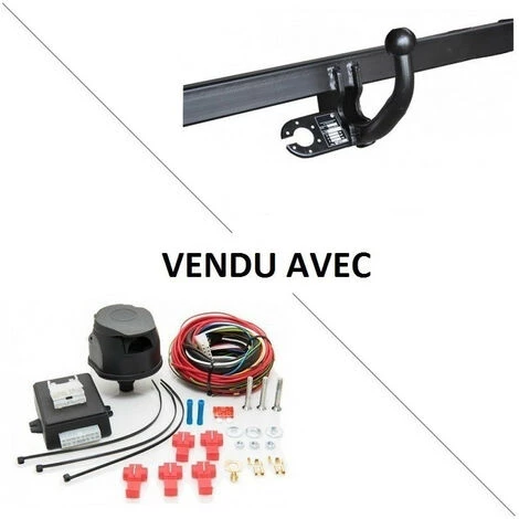 PEUGEOT PSP Attelage Peugeot 407 SW (11/08-02/11) Col De Cygne + Faisceau Universel 7 Broches + Boitier électronique 1 PEUGEOT PSP Attelage Peugeot 407 SW (11/08-02/11) Col De Cygne + Faisceau Universel 7 Broches + Boitier électronique