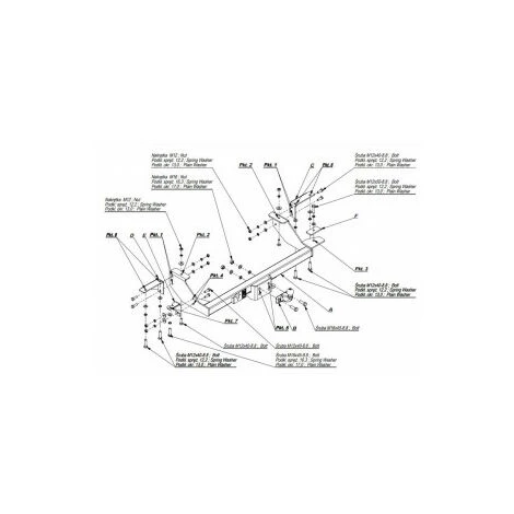 PEUGEOT PSP Attelage Citroën Jumper Fourgon (02/95-05/06) Standard + Faisceau Universel 7 Broches Utilitaire 2 PEUGEOT PSP Attelage Citroën Jumper Fourgon (02/95-05/06) Standard + Faisceau Universel 7 Broches Utilitaire – Image 2