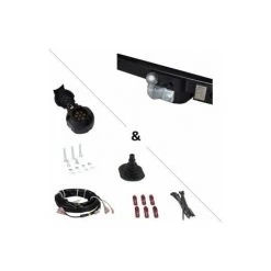 PEUGEOT PSP Attelage Fiat Ducato Fourgon (02/95-05/06) Standard + Faisceau Universel 7 Broches Utilitaire