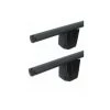 PEUGEOT PSP Barres De Toit Peugeot 308 Berline (09/13-06/21) Menabo Delta Noir