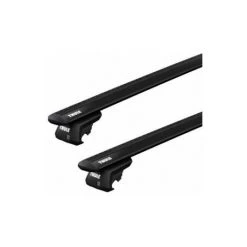 PEUGEOT PSP Barres De Toit Peugeot Bipper (02/08-) Thule WingBar Evo Black Alu