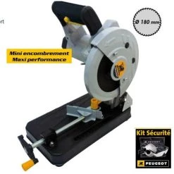 PEUGEOT PSP Peugeot - Mini Tronçonneuse à Métal 1280W Ø180W Avec étau Orientable - EnergyCut 180MC