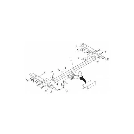 PEUGEOT PSP Attelage Peugeot 308 I Berline 1 Phase 1 (10/07-12/10) RDSOH 2 PEUGEOT PSP Attelage Peugeot 308 I Berline 1 Phase 1 (10/07-12/10) RDSOH – Image 2
