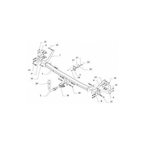 PEUGEOT PSP Attelage Peugeot 407 Berline (06/04-06/08) RDSOH 2 PEUGEOT PSP Attelage Peugeot 407 Berline (06/04-06/08) RDSOH – Image 2