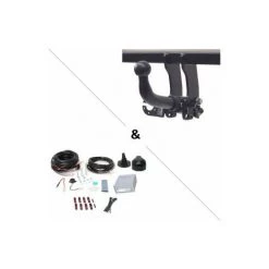 PEUGEOT PSP Attelage Peugeot 207 (Berline 04/06-) RDSOH + Faisceau Universel 7 Broches + Boitier électronique