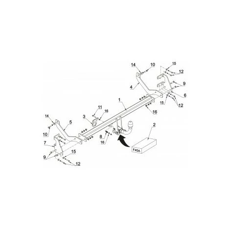 PEUGEOT PSP Attelage Peugeot 508 Berline (06/14-08/18) RDSOH + Faisceau Universel 7 Broches + Boitier électronique 1 PEUGEOT PSP Attelage Peugeot 508 Berline (06/14-08/18) RDSOH + Faisceau Universel 7 Broches + Boitier électronique