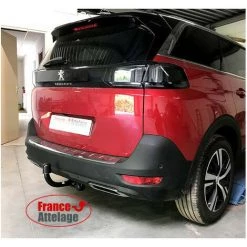 PEUGEOT PSP Attelage Peugeot 5008 Sans Roue De Secours (03/17-) Col De Cygne + Faisceau Universel 7 Broches + Boitier électronique -PEUGEOT PSP Soldes 2022 5070419 3