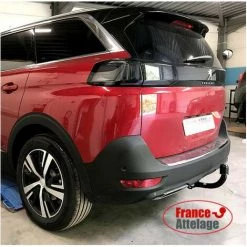 PEUGEOT PSP Attelage Peugeot 5008 Sans Roue De Secours (03/17-) Col De Cygne + Faisceau Universel 7 Broches + Boitier électronique -PEUGEOT PSP Soldes 2022 5070419 4