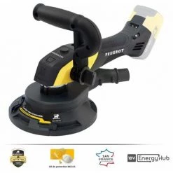 PEUGEOT PSP Peugeot Ponceuse Bois Et Plâtre Sans Fil D. 150 Mm ENERGYSAND-18VBL