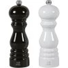 PEUGEOT PSP Peugeot Pfeffer- Und Salzmühlenset Paris Duo Schwarz/weiß 18cm