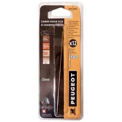 PEUGEOT PSP Jeu De 12 Lames à Chantourner 127 X 0,73 X 0,22 Mm - 25 TPI - 803280 - Peugeot