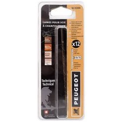 PEUGEOT PSP Jeu De 12 Lames à Chantourner 127 X 1,15 X 0,45 Mm - 8TPI - 803288 - Peugeot